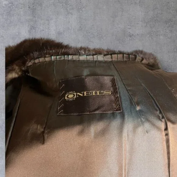 Vintage O'Neil's Mink Fur Coat SIZE 6